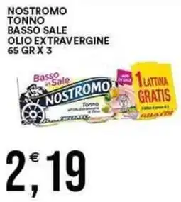 Vantaggio Cash&Carry Nostromo tonno basso sale olio extravergine offerta