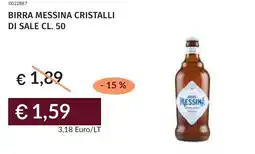 Prezzemolo e Vitale Birra messina cristalli di sale offerta