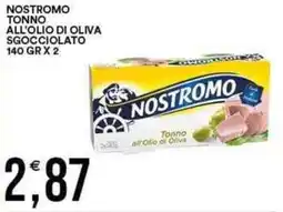 Vantaggio Cash&Carry Nostromo tonno all'olio di oliva sgocciolato offerta