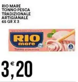 Vantaggio Cash&Carry Rio mare tonno pesca tradizionale artigianale offerta