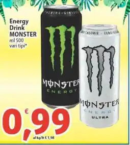 Sidis Energy Drink MONSTER offerta