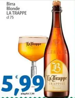 Birra Blonde LA TRAPPE
