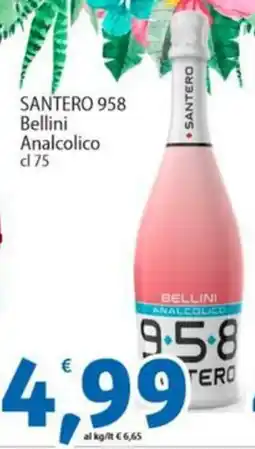 Sidis SANTERO 958 Bellini Analcolico offerta