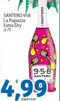Sidis SANTERO 958 La Pupazza Extra Dry offerta