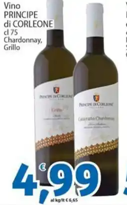 Sidis Vino PRINCIPE di CORLEONE Chardonnay, Grillo offerta