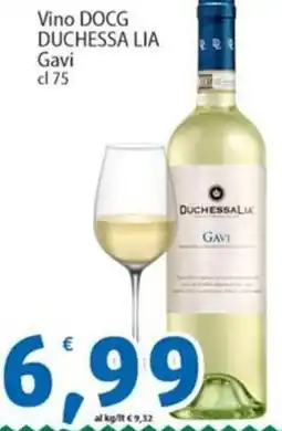 Sidis Vino DOCG DUCHESSA LIA Gavi offerta