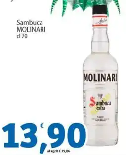 Sidis Sambuca MOLINARI offerta