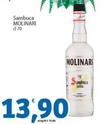 Sidis Sambuca MOLINARI offerta