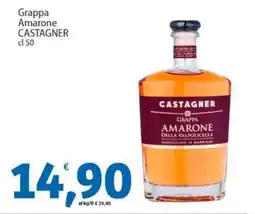 Sidis Grappa Amarone CASTAGNER offerta