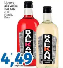 Sidis Liquore alla Vodka BALKAN offerta