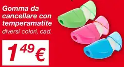 KiK Gomma da cancellare con temperamatite offerta