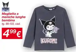 KiK Maglietta a maniche lunghe bambina offerta