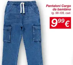 KiK Pantaloni Cargo da bambino offerta