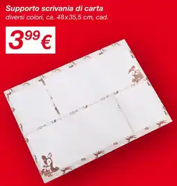 KiK Supporto scrivania di carta offerta