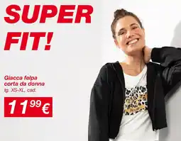 KiK Giacca felpa corta da donna offerta