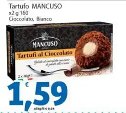 Sidis Tartufo MANCUSO Cioccolato, Bianco offerta