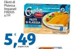 Sidis Filetti di Platessa Impanati FINDUS offerta