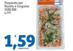 Sidis Preparato per Risotto e Linguine SUBLIME offerta