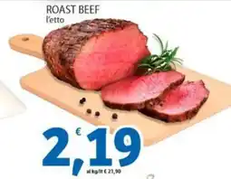 Sidis Roast beef l'etto offerta
