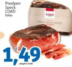 Sidis Prealpen Speck COATI l'etto offerta