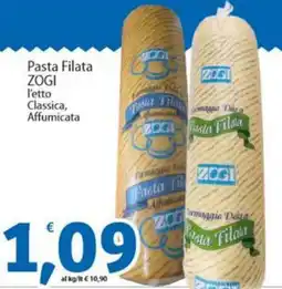 Sidis Pasta Filata ZOGI l'etto Classica, Affumicata offerta