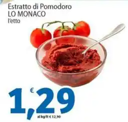 Sidis Estratto di Pomodoro LO MONACO l'etto offerta
