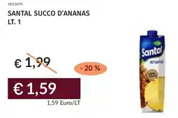 Prezzemolo e Vitale Santal succo d'ananas offerta