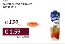 Prezzemolo e Vitale Santal succo d'arance rosse offerta