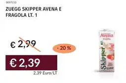 Prezzemolo e Vitale Zuegg skipper avena e fragola offerta