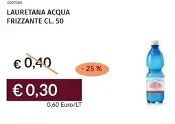Prezzemolo e Vitale Lauretana acqua frizzante offerta