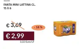 Prezzemolo e Vitale Fanta mini lattina offerta