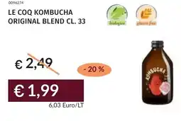 Prezzemolo e Vitale Le coq kombucha original blend offerta