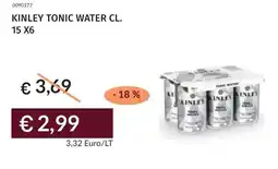 Prezzemolo e Vitale Kinley tonic water offerta