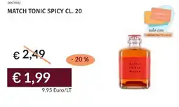 Prezzemolo e Vitale Match tonic spicy offerta
