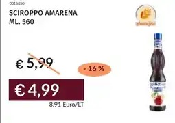 Prezzemolo e Vitale Sciroppo amarena offerta
