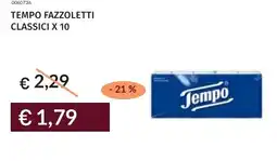 Prezzemolo e Vitale Tempo fazzoletti classici x 10 offerta