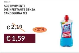 Prezzemolo e Vitale Ace pavimenti disinfettante senza candeggina offerta