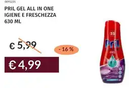 Prezzemolo e Vitale Pril gel all in one igiene e freschezza offerta