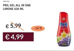 Prezzemolo e Vitale Pril gel all in one limone offerta