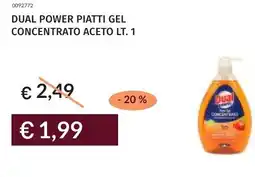 Prezzemolo e Vitale Dual power piatti gel concentrato aceto offerta