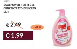 Prezzemolo e Vitale Dualpower piatti gel concentrato delicato offerta