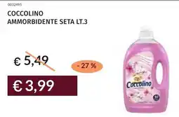 Prezzemolo e Vitale Coccolino ammorbidente seta offerta