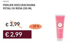 Prezzemolo e Vitale Perlier docciaschiuma petali di rosa offerta