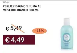 Prezzemolo e Vitale Perlier bagnochiuma al muschio bianco offerta