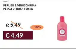 Prezzemolo e Vitale Perlier bagnoschiuma petali di rosa offerta