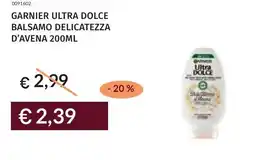 Prezzemolo e Vitale Garnier ultra dolce balsamo delicatezza d'avena offerta