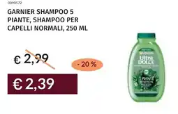 Prezzemolo e Vitale Garnier shampoo 5 piante, shampoo per capelli normali offerta
