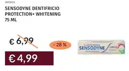 Prezzemolo e Vitale Sensodyne dentifricio protection+ whitening offerta