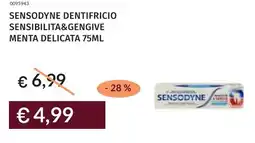 Prezzemolo e Vitale Sensodyne dentifricio sensibilita&gengive menta delicata offerta
