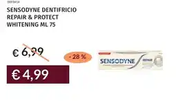 Prezzemolo e Vitale Sensodyne dentifricio repair & protect whitening offerta